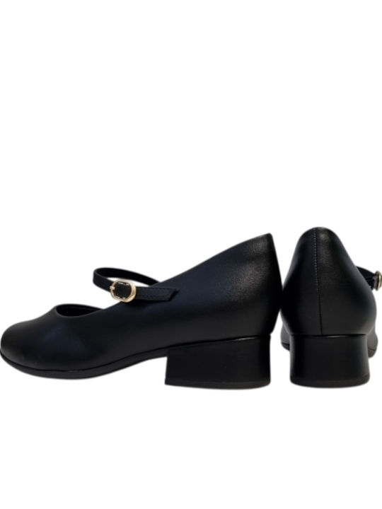 Black Heels with Strap