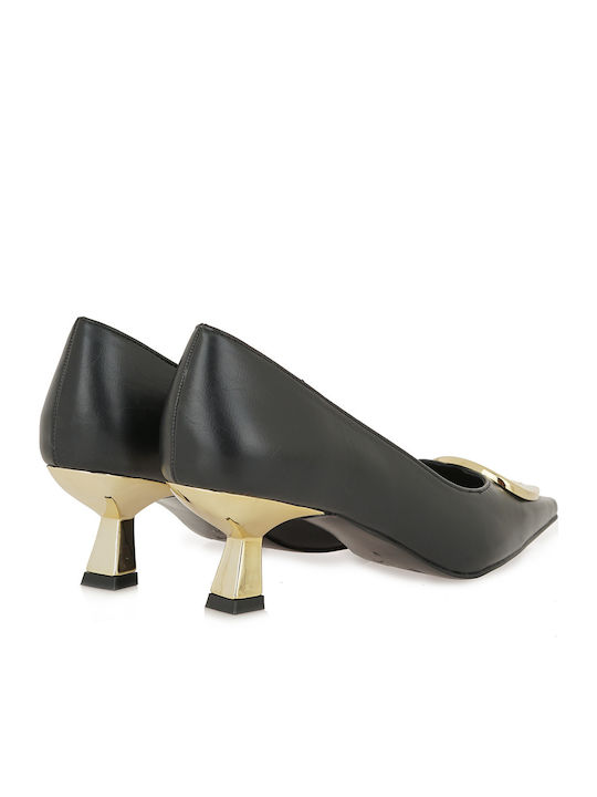Pumps mit mittelhohem Absatz Schwarz