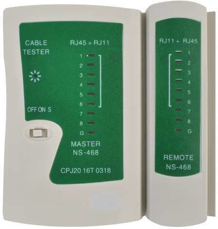 Bigstren Tester Καλωδίων Δικτύου RJ45 / RJ11