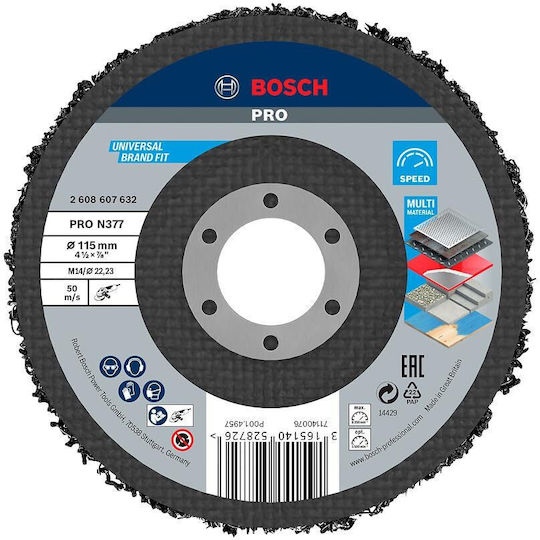 Bosch 2608607632 Burete de polizare Metal 115mm