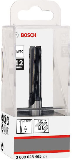 Bosch Freza de caneluri cu două tăișuri Router pentru Formare Canale 12mm x 40mm x 12mm