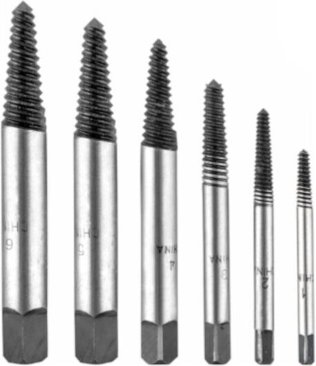 Total Puller Set for Screws 6pcs