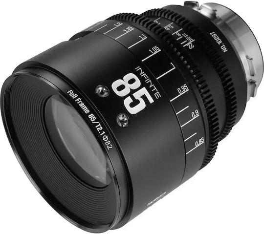 7artisans Full Frame Φωτογραφικός Φακός Infinte Cine 85mm T2.1 PL Σταθερός Μαύρος