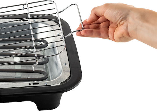Muhler With Legs Electric Grill Grill 2000W with Adjustable Thermostat 37cmx21cmcm