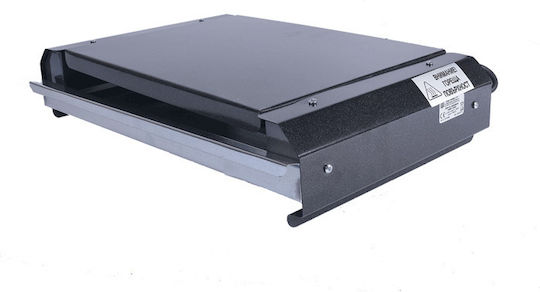 Tescoma Επιτραπέζια Ηλεκτρική Ψησταριά Σχάρας 1600W με Καπάκι 45.5x26.5εκ.