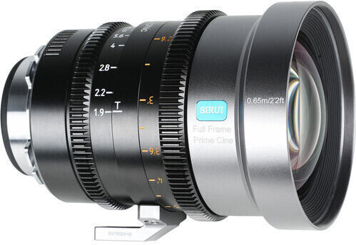 Sigma Voller Rahmen Kameraobjektiv IronStar 35mm T1.9 Anamorphic 1.5x Festbrennweite für Arri PL Mount Black
