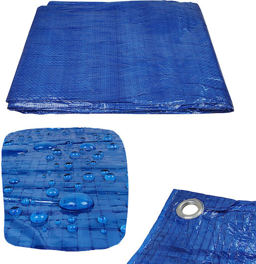 Geko Waterproof Tarpaulin 6x4m. Blue