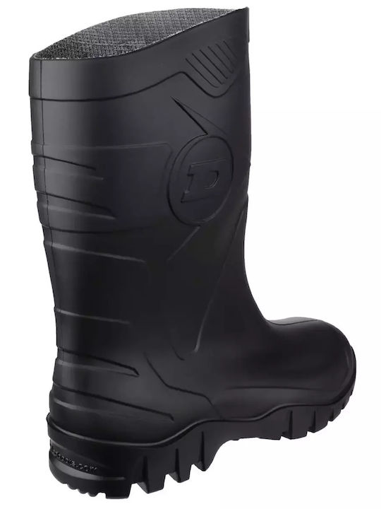 Dunlop Dee Calf Arbeitssicherheitsstiefel Schienbein Schwarz