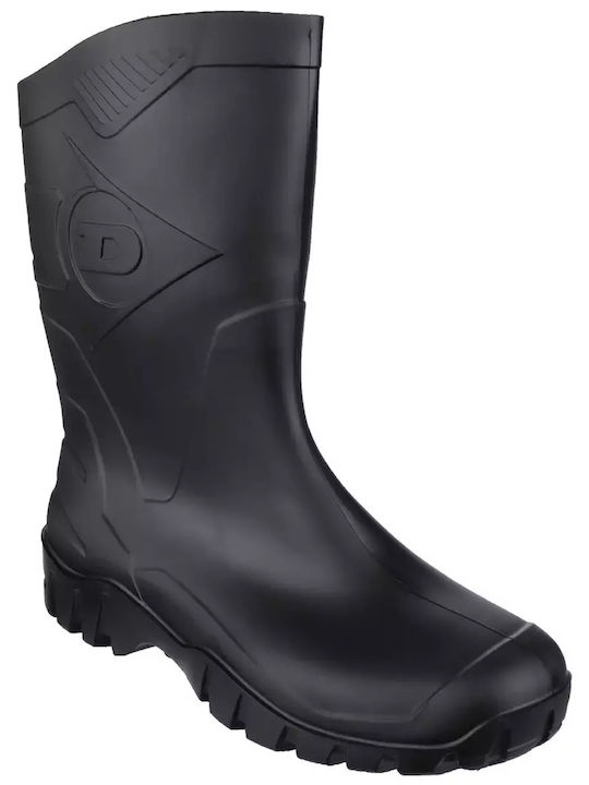 Dunlop Dee Calf Arbeitssicherheitsstiefel Schienbein Schwarz