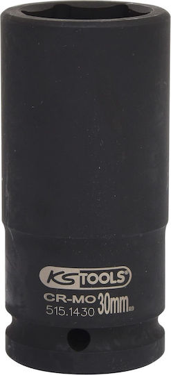 Ks Tools Nuss Spritzfilter Wasserhahn mit Vierkant-Antrieb 3/4" Durchmesser 30mm 1Stück
