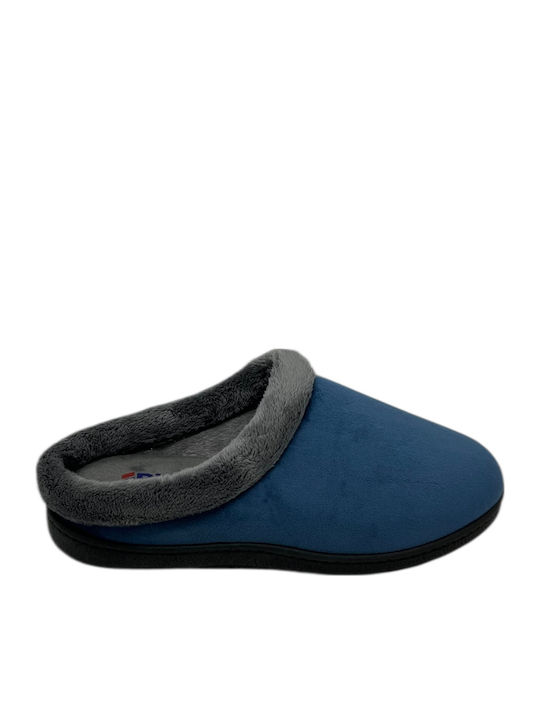 Anatomische Damen Hausschuhe Blau