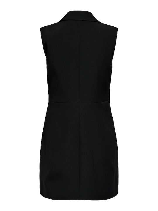 Life Καλοκαιρινό Mini Βραδινό Φόρεμα Black