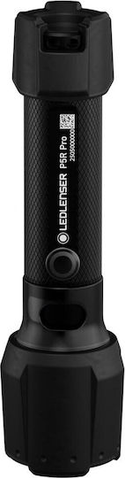 LedLenser Pro Rechargeable Flashlight LED IP68 with Maximum Brightness 750lm Black