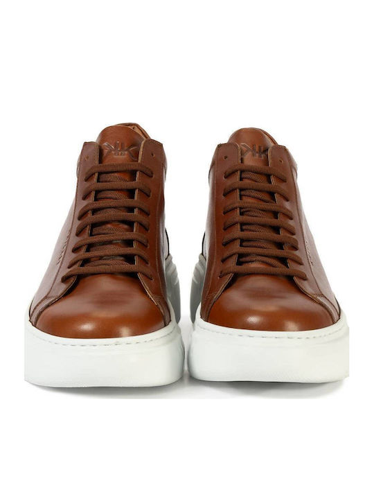 Leather Tabac Brown Men's Boots Anatomical