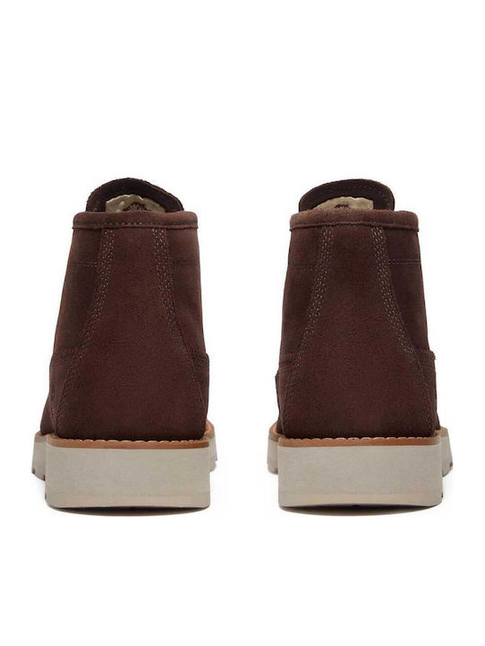 Suede Μποτάκια Chukka Καφέ