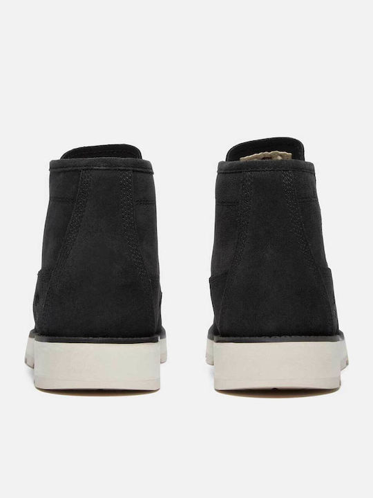 Britton Mills Suede Black Men's Boots