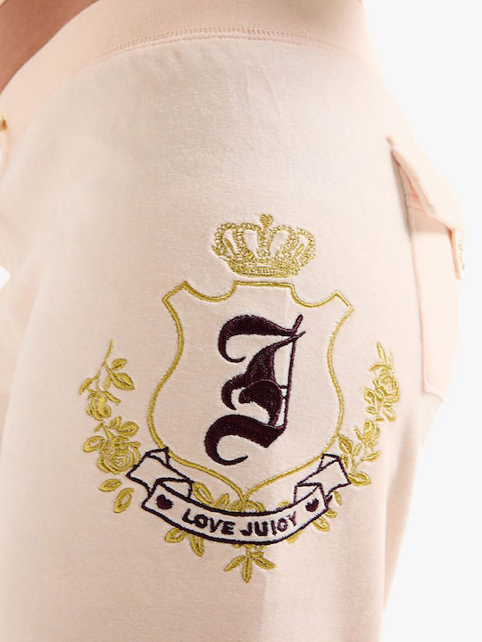 Sweatpants Velvet Pink Champagne