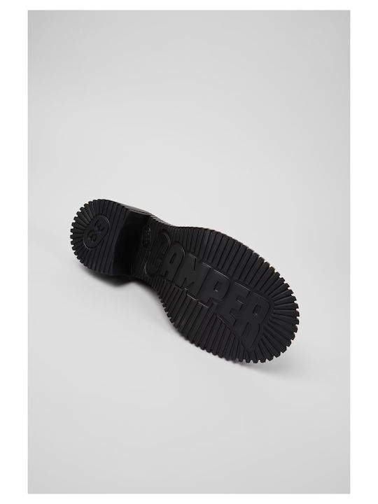 Δερμάτινα Γυναικεία Loafers σε Μαύρο Χρώμα