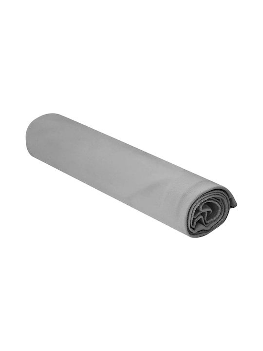 vidaXL Πετσέτα Γυμναστηρίου Γκρι 100x50cm