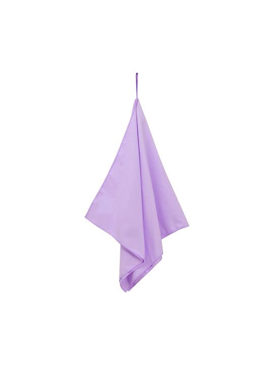 vidaXL Πετσέτα Γυμναστηρίου Μωβ 100x50cm