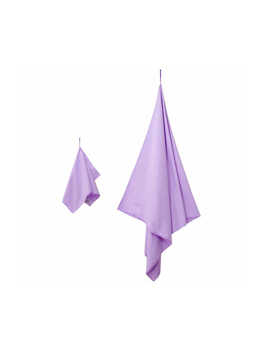 vidaXL Purple Gym Towel