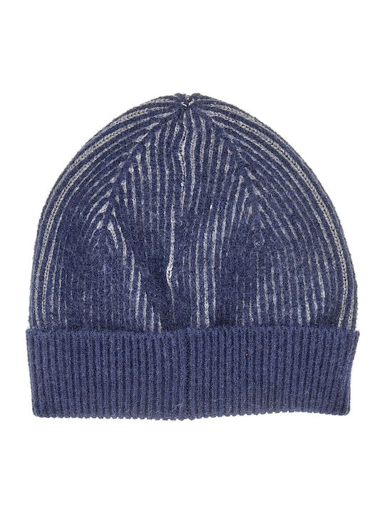 Beanie Unisex Beanie Gestrickt in Blau Farbe