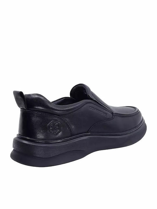 Poinc Men's Moccasins Black