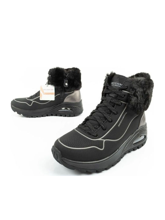Skechers Skechers Women's Hiking Shoes Black Uno Rugged