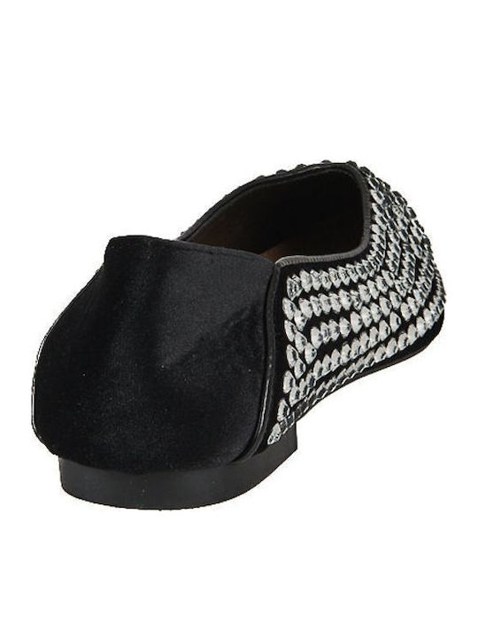 Damen Ballerinas Schwarz