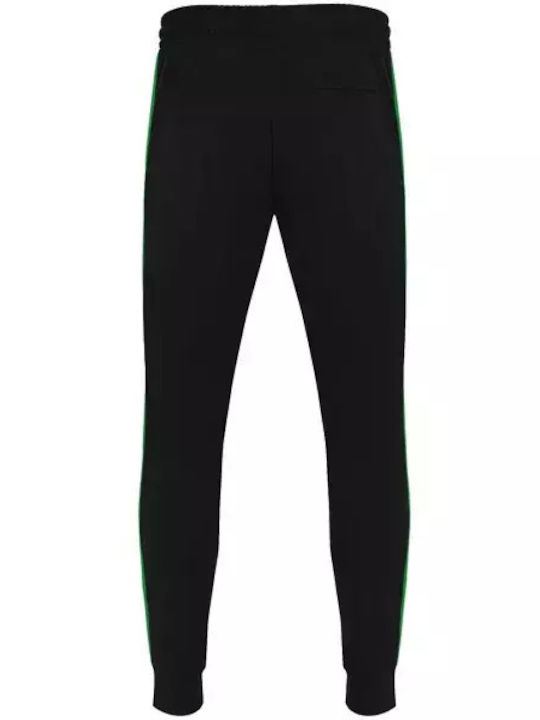 Roly Men's Promotional T-Shirt Ferngreen/Black