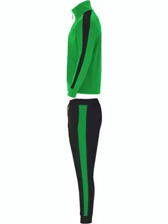 Roly Men's Promotional T-Shirt Ferngreen/Black