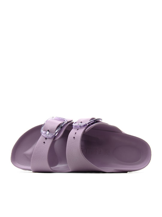 Flip Flops In Sandal Style In Purple Colour