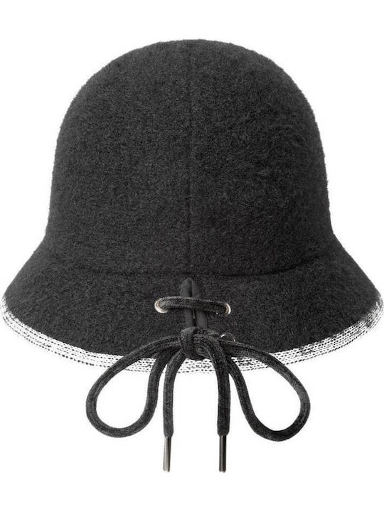 Kangol Υφασμάτινo Ανδρικό Καπέλο Μαύρο