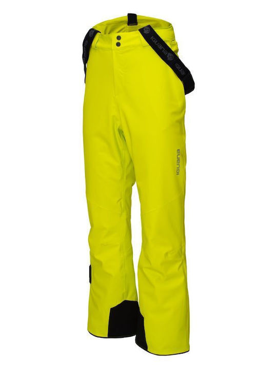 Iguana 92800621865 Men's Trousers for Ski & Snowboard Yellow