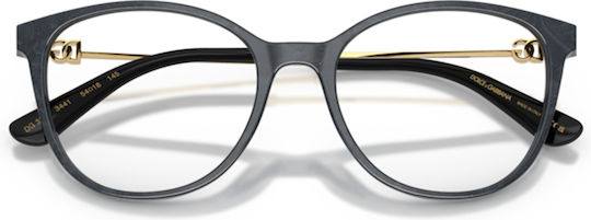 Dolce Gabbana Brillengestelle mit Rezept Dg3363 3441 54