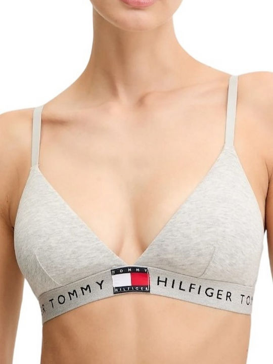 Tommy Hilfiger Rp Triangle Damen Bralette Grau