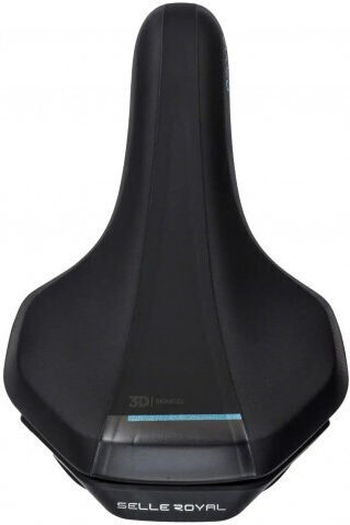 Selle Royal Σέλα Ποδηλάτου Μαύρη με Gel 270 x 170 mm