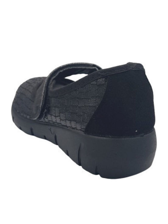 Damen Ballerinas in Schwarz Farbe
