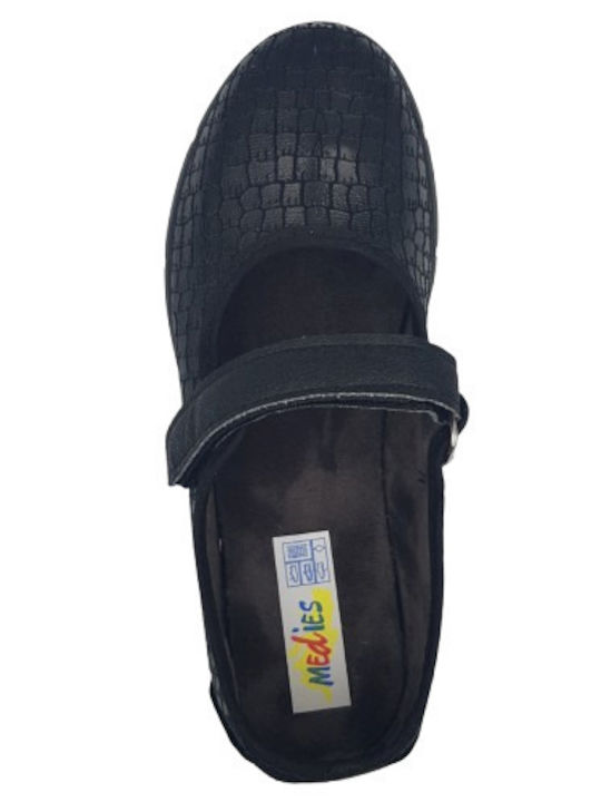 Damen Ballerinas in Schwarz Farbe
