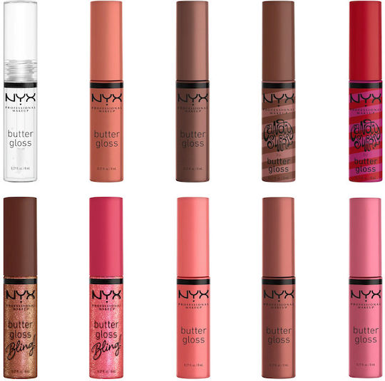 NYX Professional Makeup Gingerbaddie Land Makeup Set for the Lips 10pcs
