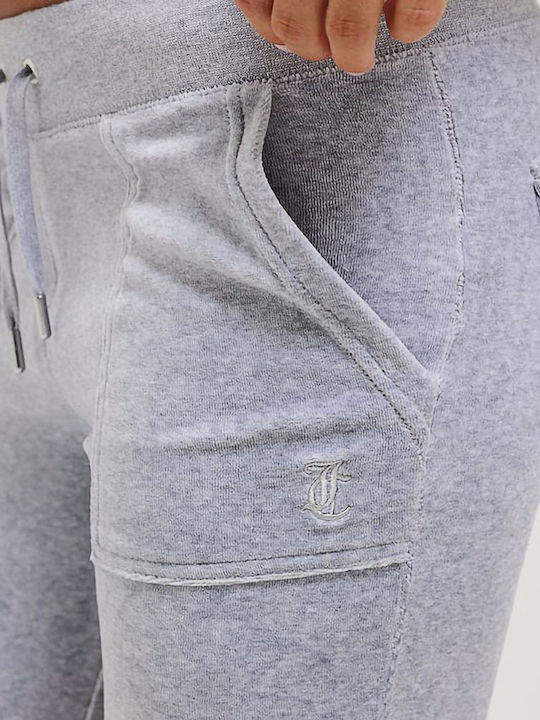 Damen Stoff Hose Silver Marl