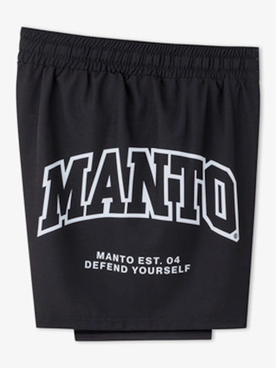 Manto Shorts Boxen Schwarz