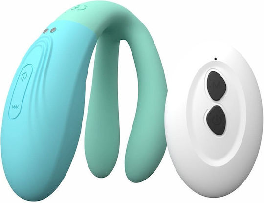 Party Color Toys Δονητής για Ζευγάρια Πράσινος