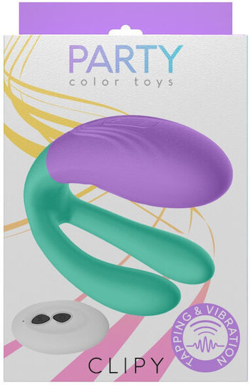 Party Color Toys Vibrator for Couples Purple