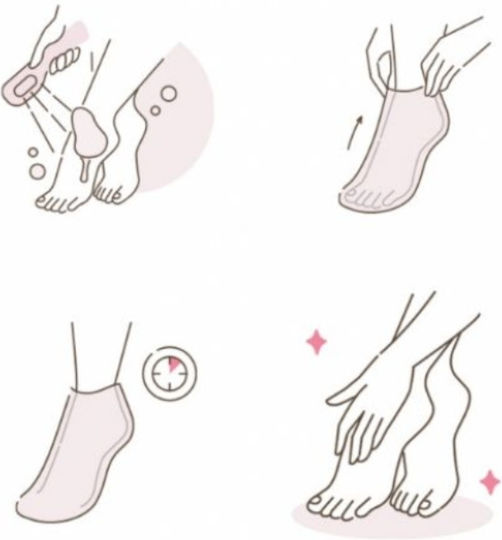 Farm Stay Moisturizing / Νourishing / Peeling Mask for Legs 14gr