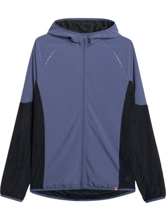 Athletic Jacket Waterproof and Windproof Purple