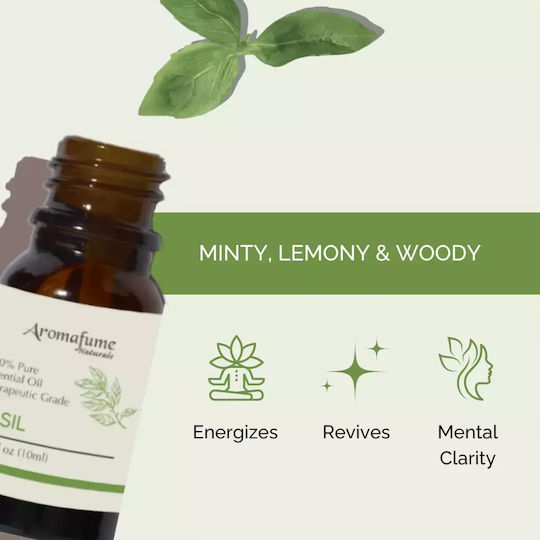 Natural Basil Essential Oil 10ml