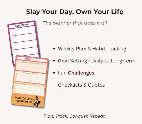 Disney Slay Your Day Planificator Zilnic A5