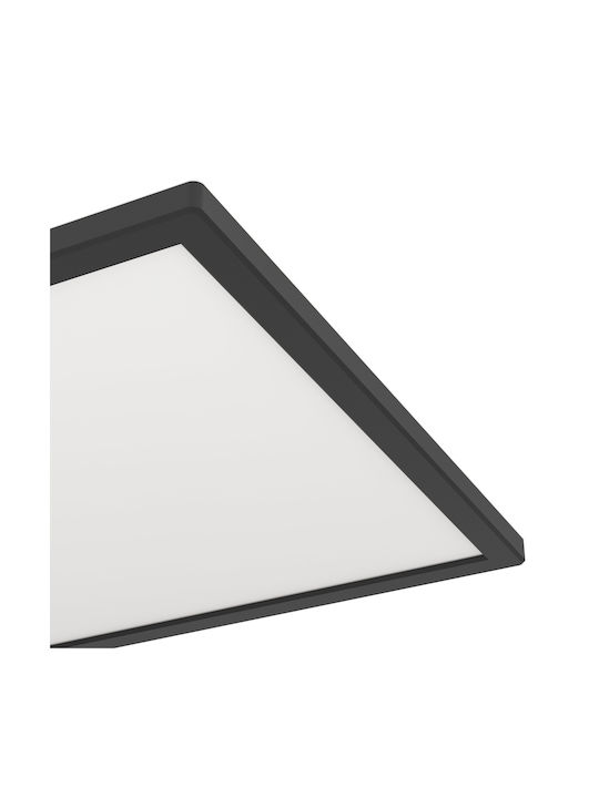 Eglo Outdoor Ceiling Light with Integrated LED in Black Color 901456