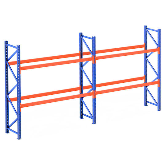 Cadru Rafturi Palet Fără Marcă 3000x800mm 1.5mm Albastru 10007